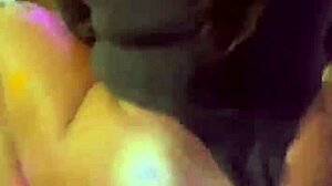 corninho watches his young brazilian wife in lingerie sit on another man's big cock gaping her ass in homemade cuckold fun