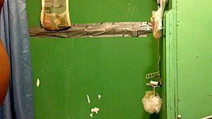 big booty shemale jerking off