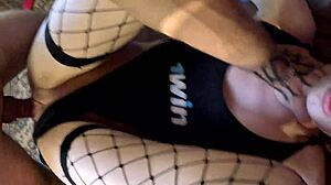 That whore screams so loud from all those intense orgasms in our homemade quickie.