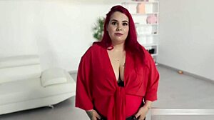 the story unfolds as he catches the curvy babe in an unexpected moment.