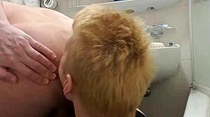 German prostitute milf Sandra offers rimjob and face services in seductive encounter