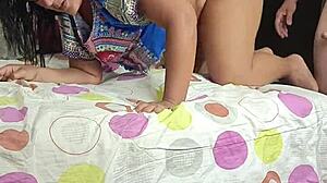 Tia Mexicana India Lamo Su Culo La Follo De Perrito Y Se Masturba Hasta Squirts