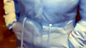 uh, harassing this mature venezuelan big ass woman on lima streets with red thong part 2