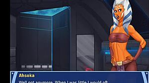 Orange Trainer 13 With Bold Ass And Boobs Dancing Handjob Action