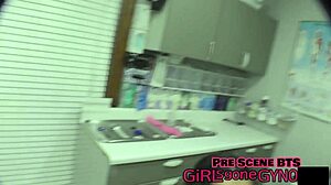 Watch This Perverted Podiatrist Make Her Giggle with Tickling and Fetish Play in the Hospital!