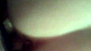 tina takes doggystyle creampie in bent over position