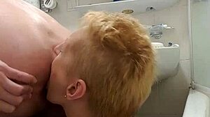 German prostitute milf Sandra offers rimjob and face services in seductive encounter