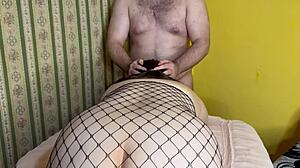 Pov sex with cheating wife cumming in ass while friend cums in mouth