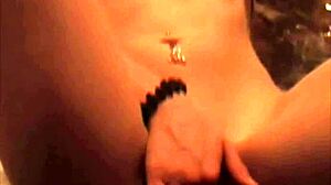 Dagfs - Cute Neighbor Boldly Strips Slim Body And Teases Pierced Pussy In Panties