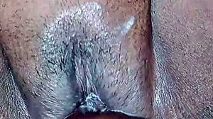 step mom adds ice cream to her dessert before enjoying a tasty treat