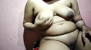 Indian Stepsisters with Huge Boobs Engage in Intense Massage Leading to Hardcore Sex