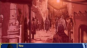 Orange Trainer 13 With Bold Ass And Boobs Dancing Handjob Action