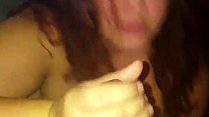 I feel so thrilled getting head from Amy with her big black tits.