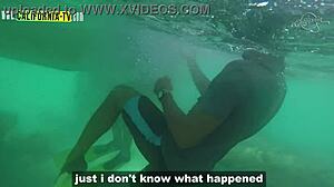 lisi parisi masturbates on brazilian beach