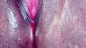 step mom adds ice cream to her dessert before enjoying a tasty treat