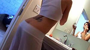 belladonna takes on tony t in a rough hardcore anal showdown with tattoos flying