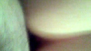 tina takes doggystyle creampie in bent over position