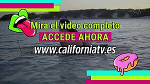 lisi parisi masturbates on brazilian beach