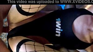 That whore screams so loud from all those intense orgasms in our homemade quickie.