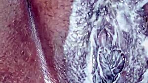 step mom adds ice cream to her dessert before enjoying a tasty treat