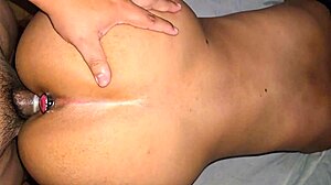 Amateur Couple Enjoys Interracial Doggystyle Anal With Buttplug In Big Ass And Pussy Action For Orgasm