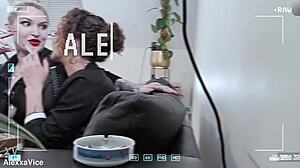 Will pervy boss catch secretaries in anal fisting and creampie on hidden cam?