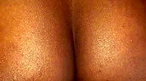 Her Wild Reactions As Vibrator Touches Pussy In Bedroom Close-Up With Roommate Groping