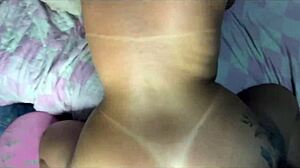 real anal sex hubby stretched my ass wide with his thick dick came inside and my pussy dripped with lust 😈🍑💦