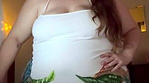 Luxuriousbbws Explores BBC Impregnation Fantasy with Big Ass and Tits in Interracial Roleplay