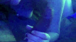 small 18+ cute chick swallows that dick whole in homemade action