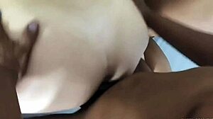 amiga invites neighbor to join in homemade orgy with blonde and brunette. they do blowjobs, muff diving, and group sex with big tits.