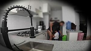 I set up a hidden camera in my nymphomaniac Colombian neighbor's house