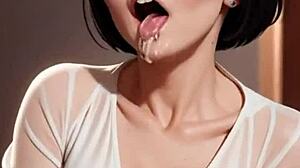 generated by ai video inspired by the singer mireille mathieu