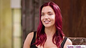 Close your eyes as I kiss and lick your ebony girlfriend's hairy pussy