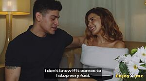 Oh wow, hot couple Jason and Agatha dive into hardcore sucking and doggystyle fucking! They kiss and lick pussy in naughty European pickup!