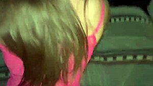 Latina teen rides cowgirl on big black cock with blowjob and doggystyle fucking in homemade interracial first time