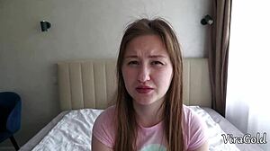 First home anal for alexia branson ends with cum on ass