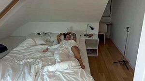 Damiana the naughty Brazilian teases Europe with naked beach shoot and canoe blowjob in Portugal ep2!