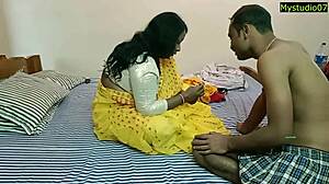 Indian devar bhabhi hot sex at home with clear dirty talking oh yeah...