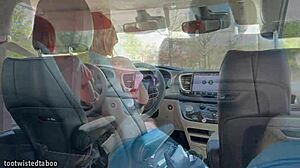 I feel so embarrassed when my step son accidentally cums in his pants on the way to soccer practice