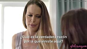 Wow, morena bangs her curvy big tits neighbor in hot lesbian action!