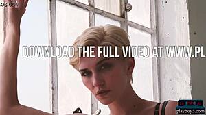 check out my big natural tits says curvy milf blonde skye blue stripping off