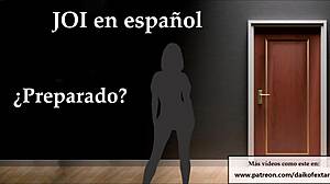 Four friends invite you to their party with jerk off instructions in Spanish voice.