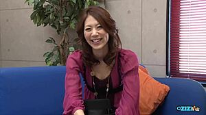 Wow, this asian beauty with puffy nipples got creampied in a hot threesome with toys and licking!