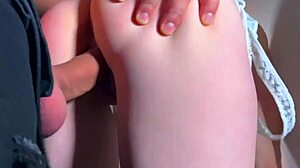 Insatiable redhead Stella takes two big cocks for double penetration and facial cumshot in mmf group.