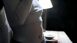 i ache with desire as babysitter teen fucks big cock while on phone with boyfriend. petite small tits blowjob turns taboo in hardcore missionary.