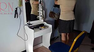 camera in nude barbershop hairdresser makes undress lady ho cut her hair barber nudism cam 1 scene 1