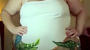 Luxuriousbbws Explores BBC Impregnation Fantasy with Big Ass and Tits in Interracial Roleplay