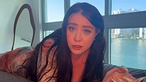 i caught my freaky little 18+ stepsis forgetting panties to bed in usa bedroom