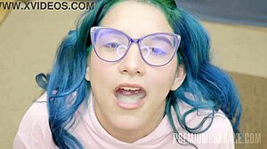 Min Galilea boldly swallows intense cumshots in premium bukkake